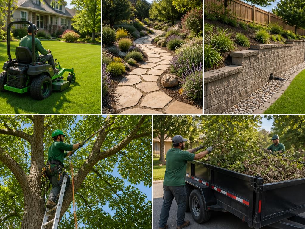 Landscaping & retaining walls